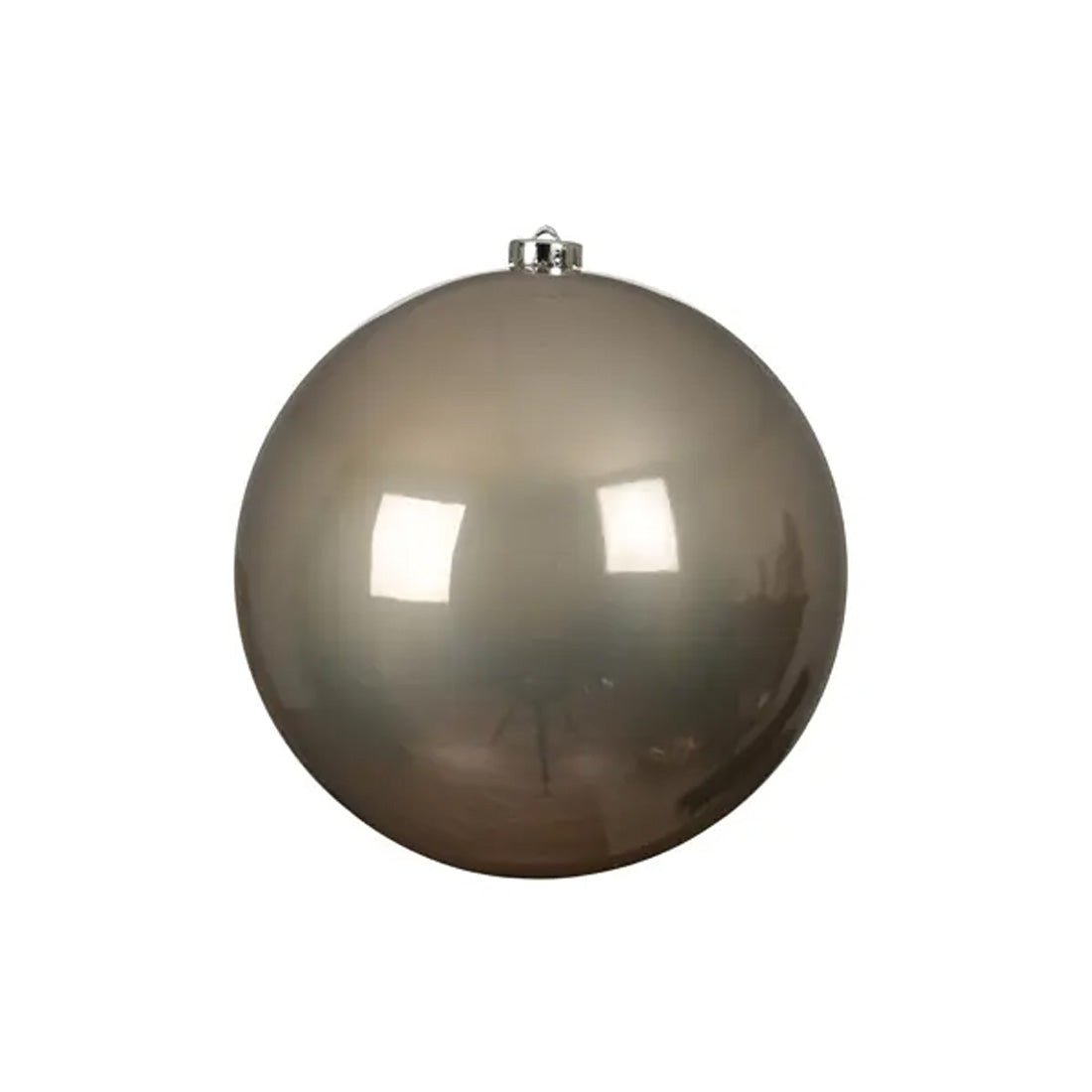Smoky Pearl Ball Ornament