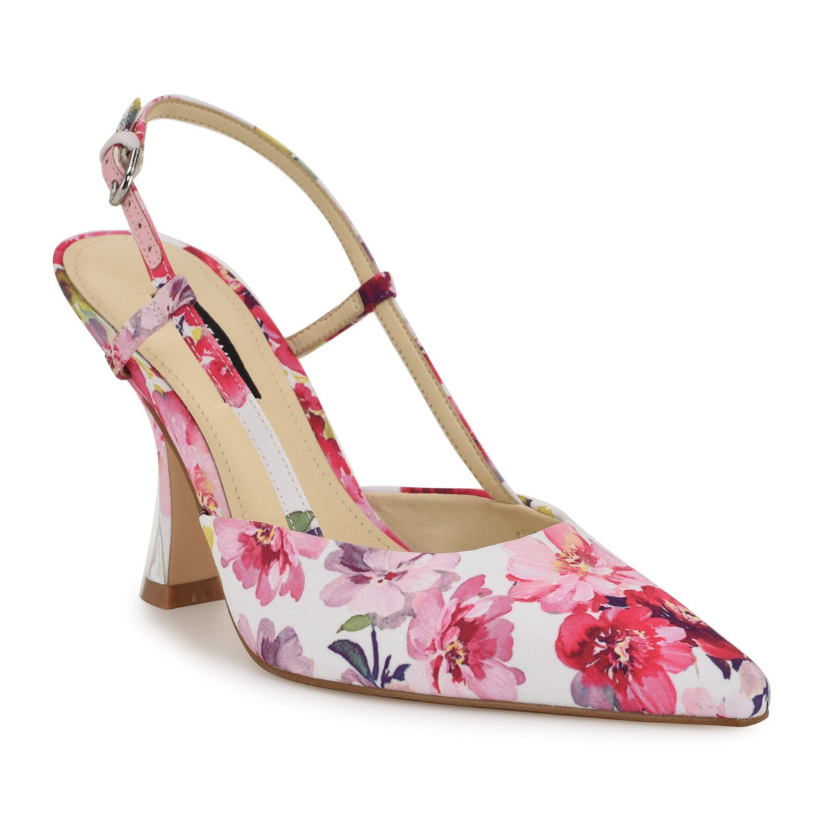 Vassa Pointy Toe Slingbacks