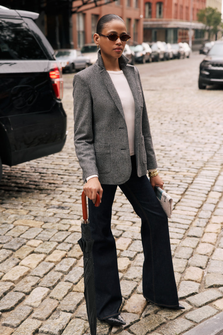 Graphite Heathered Cawley Blazer