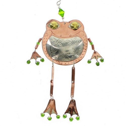Metal Frog Ornament