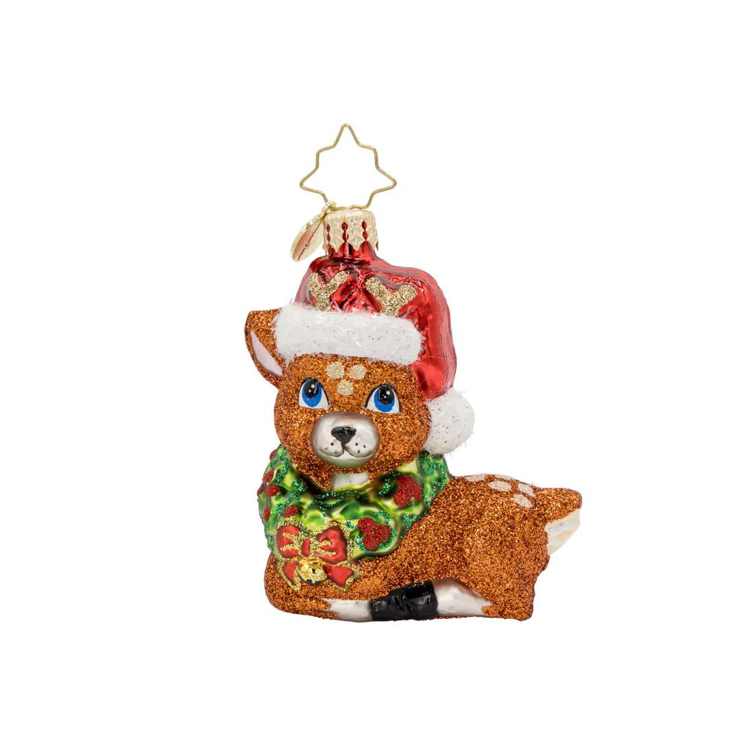 Radko Fawning Over The Holidays Ornament