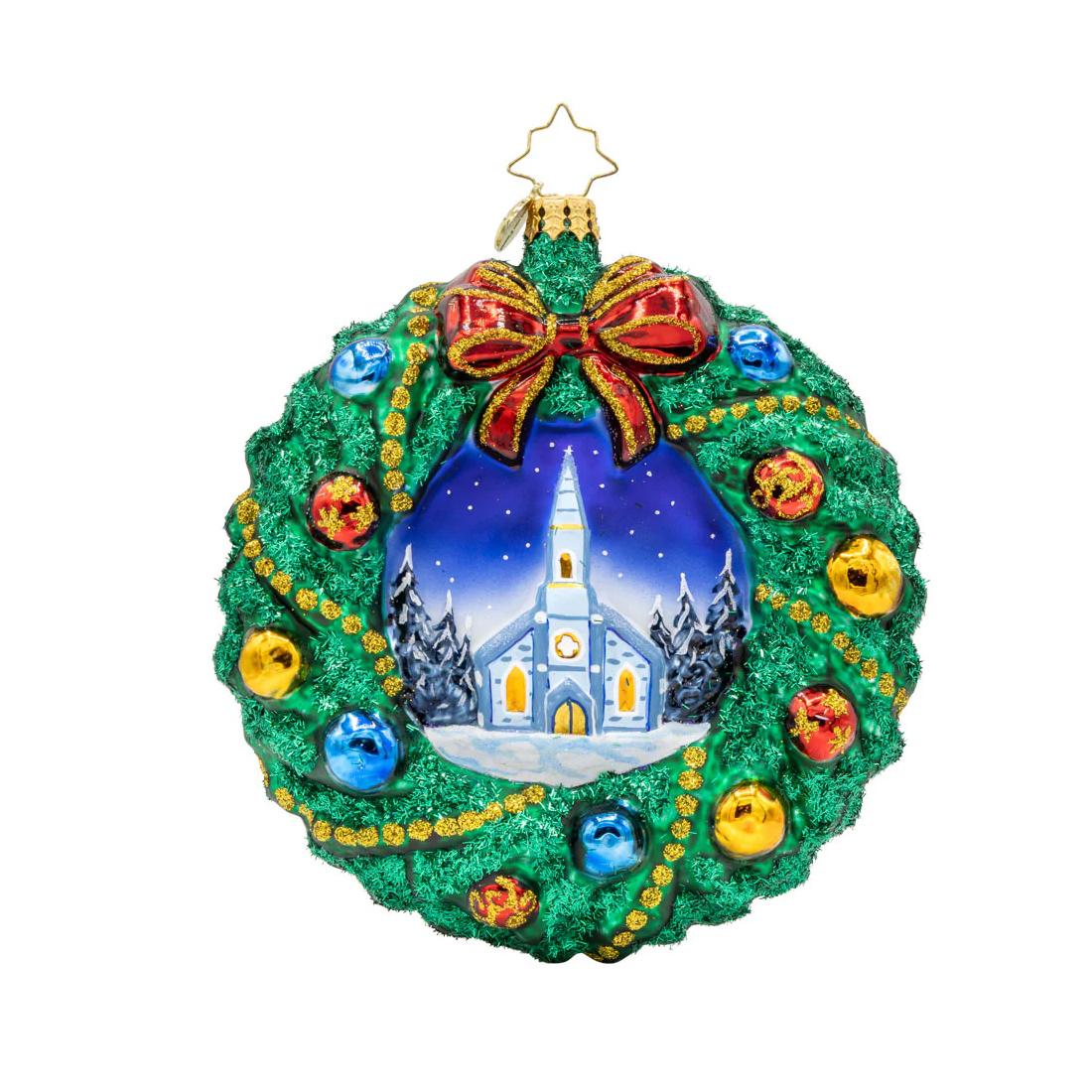 Sacred Harmony Wreath Ornament