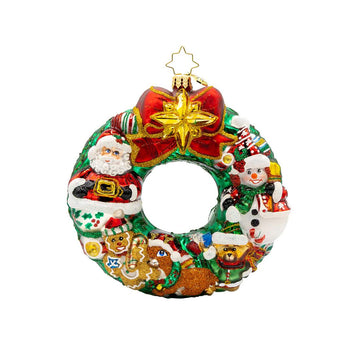 Jingle All The Way Wreath Ornament
