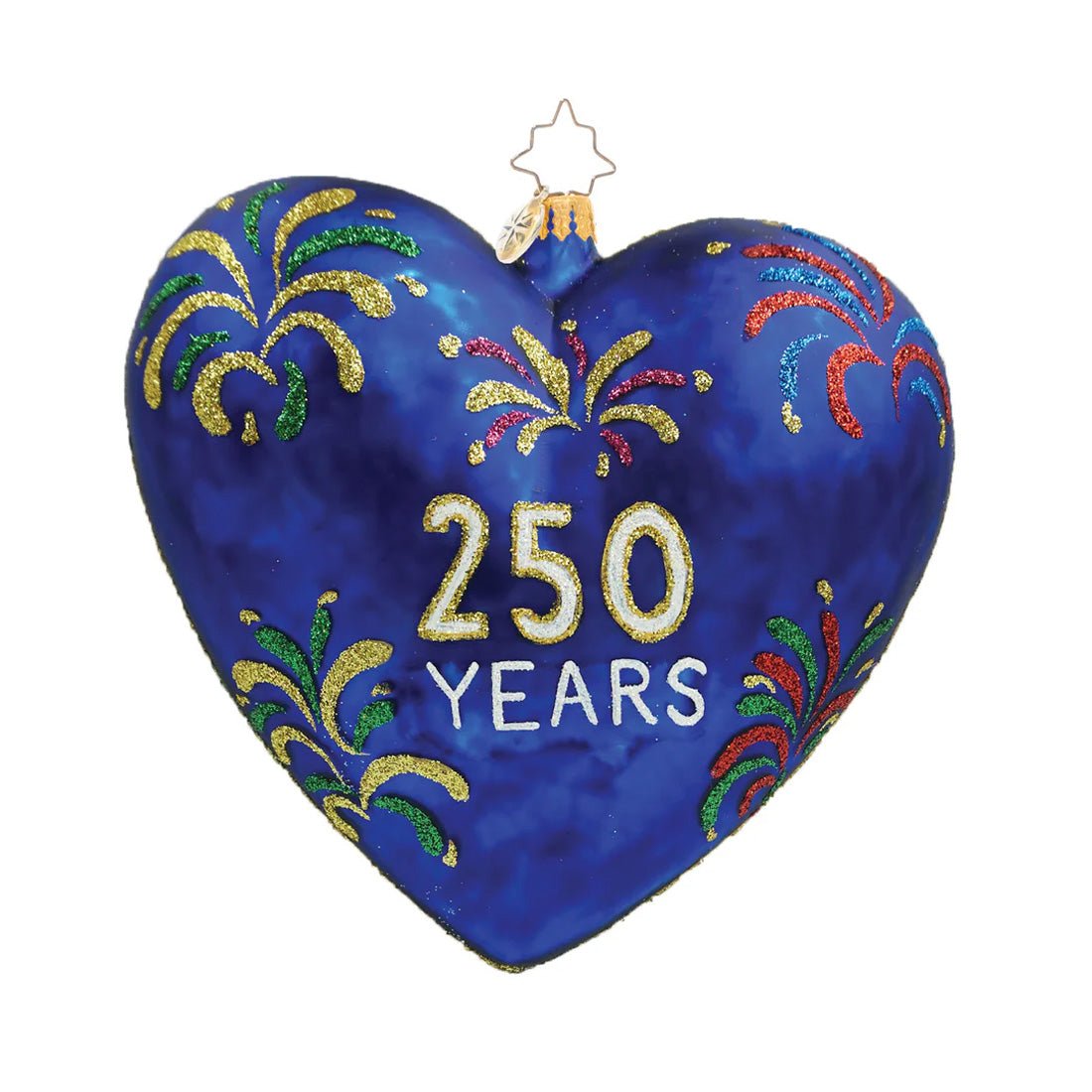 2026 Heart Of Independence 250 Years Ornament