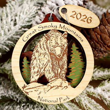 GSMNP Bear Ornament