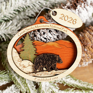 Great Smoky Mountains Oval Ornament