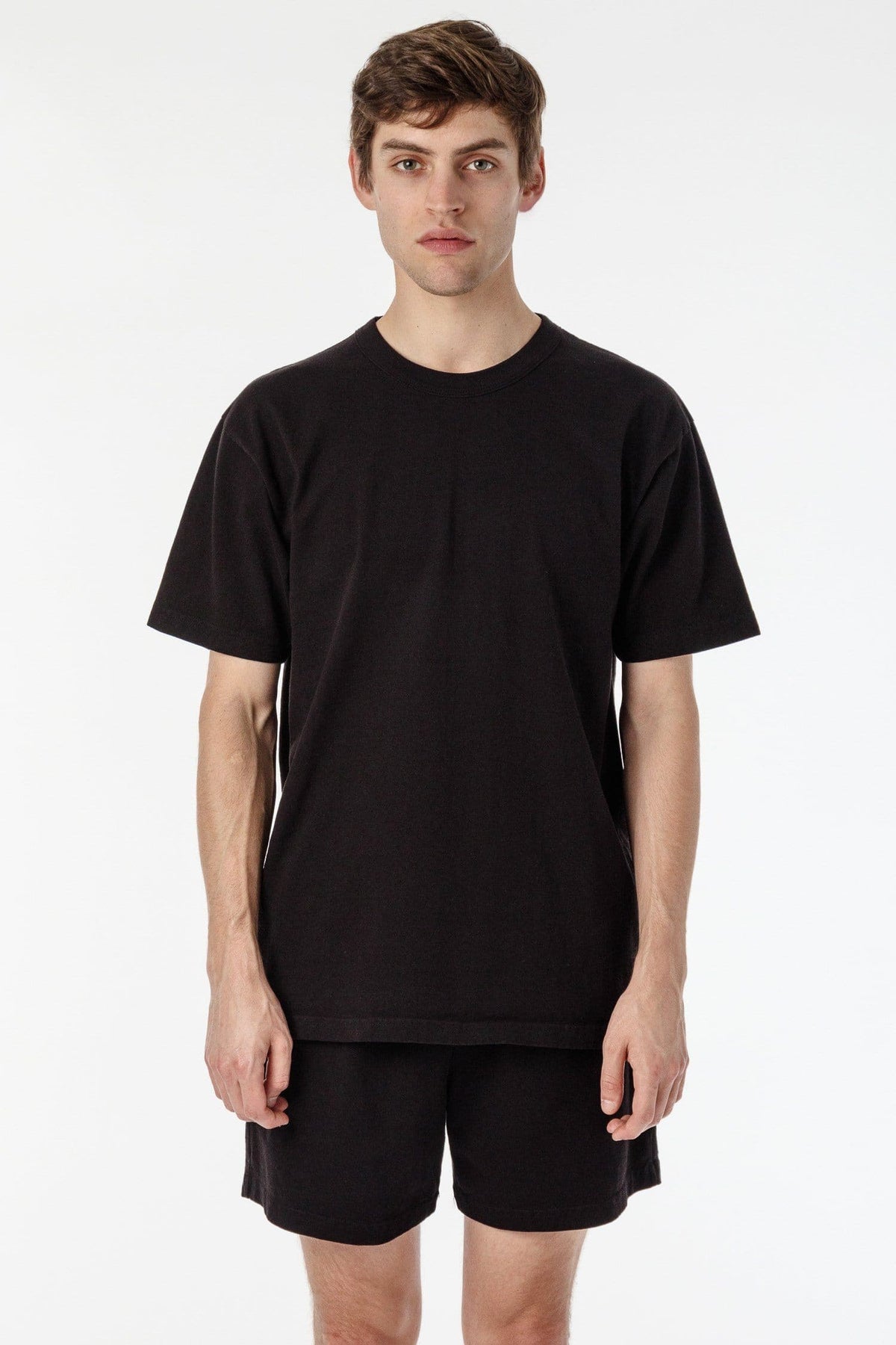 1203GD - Short Sleeve Binding Garment Dye T-Shirt