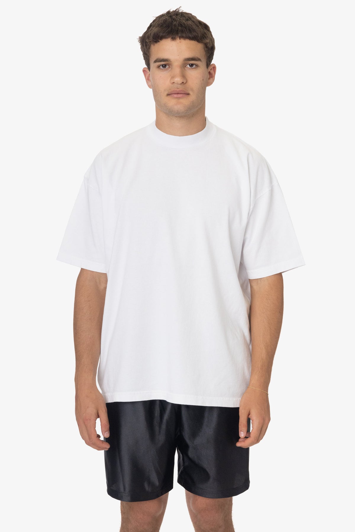 1405GD Unisex - Short Sleeve Garment Dye Mockneck T-Shirt
