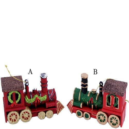 Red Christmas Train