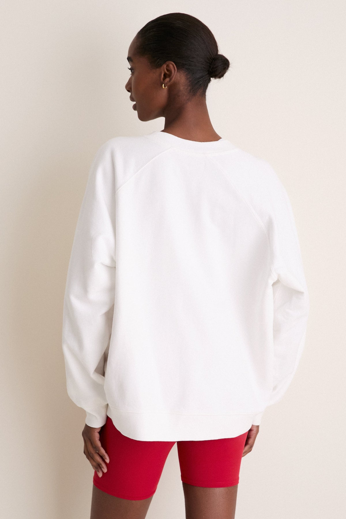 White Katarina Crewneck
