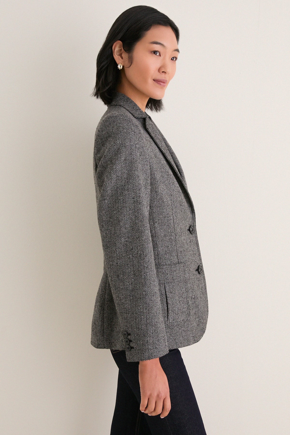 Graphite Heathered Cawley Blazer
