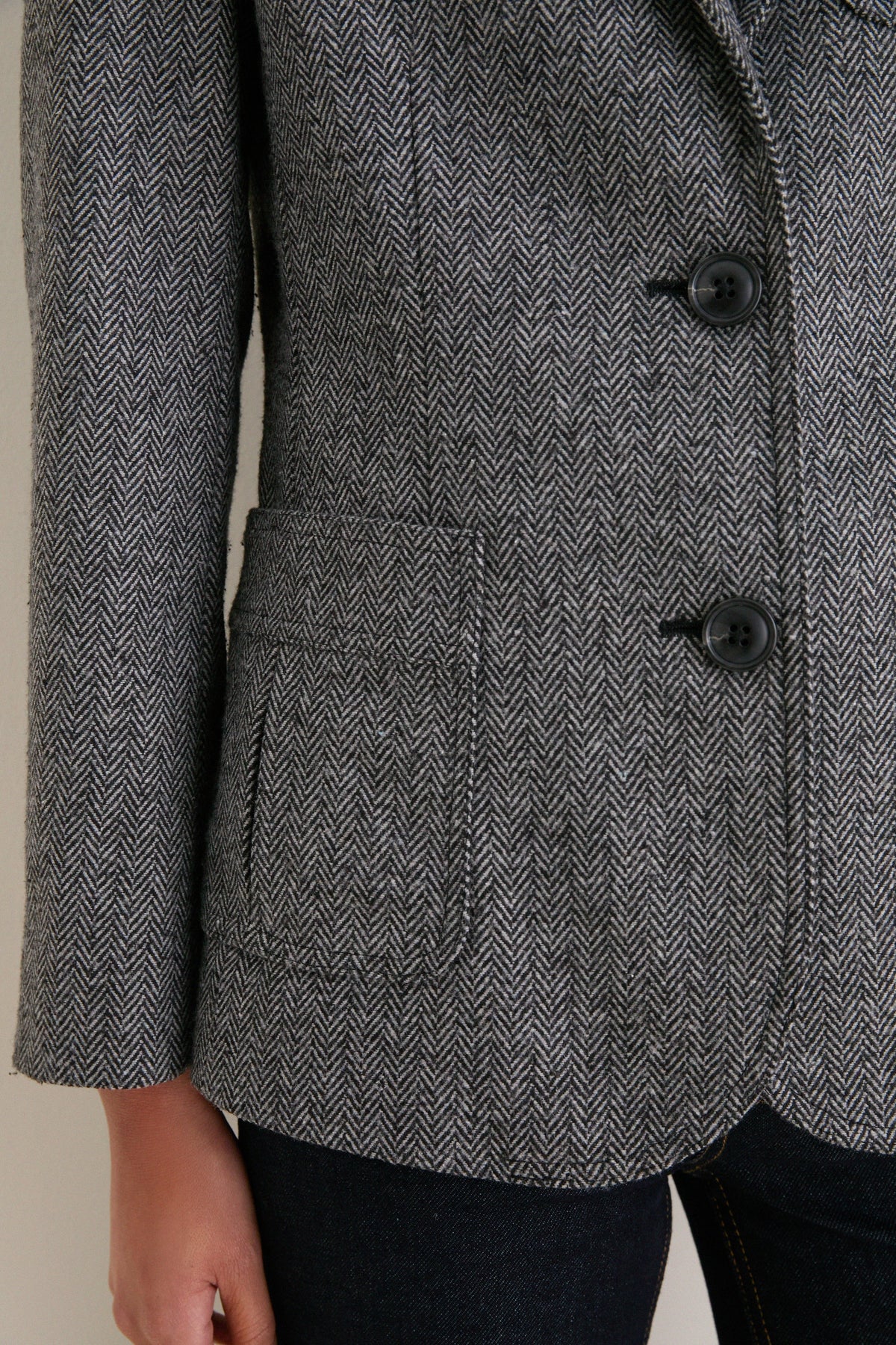 Graphite Heathered Cawley Blazer