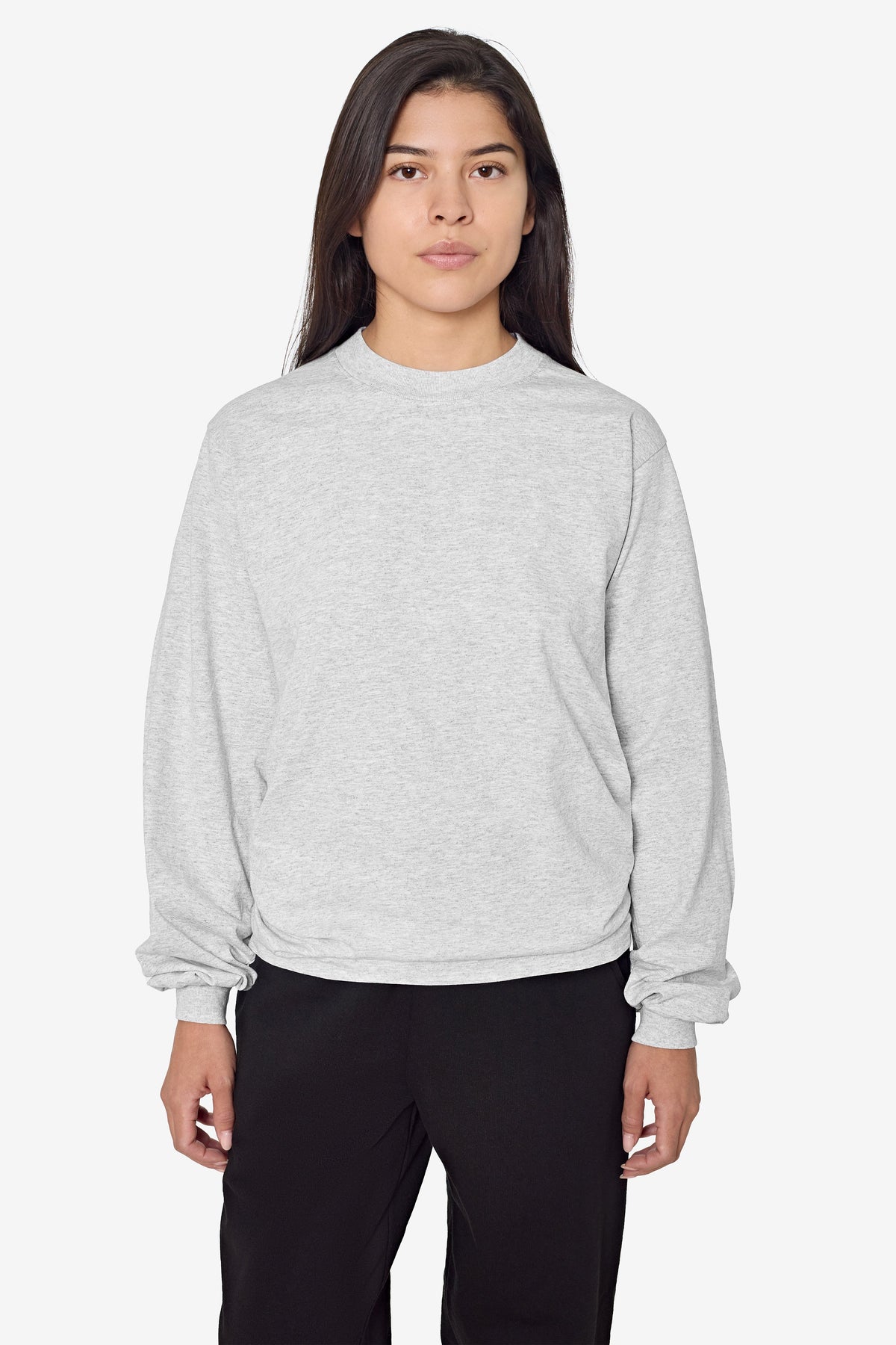 1807GD Unisex - 6.5oz Long Sleeve Garment Dye Crew Neck T-Shirt