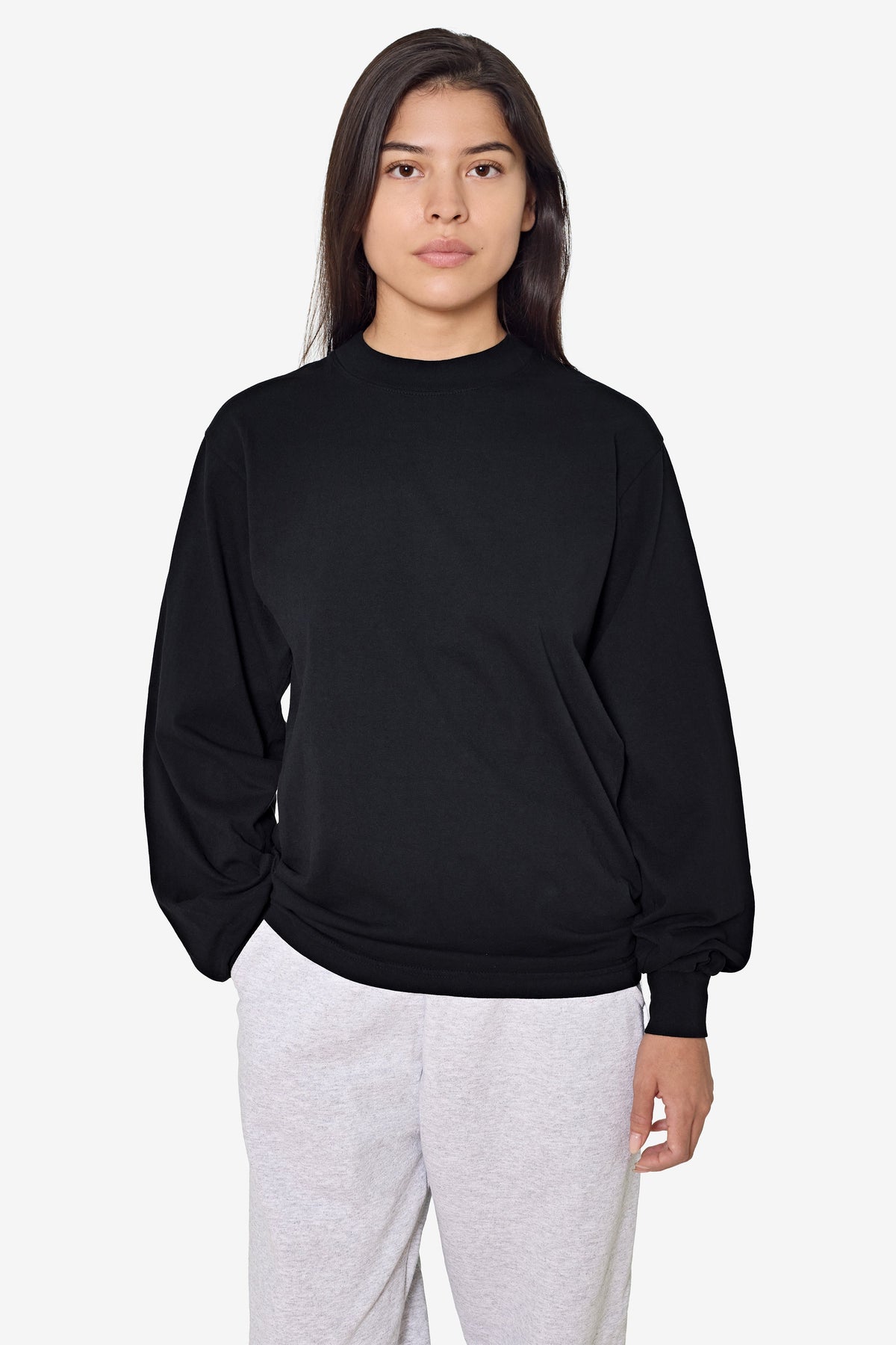 1807GD Unisex - 6.5oz Long Sleeve Garment Dye Crew Neck T-Shirt