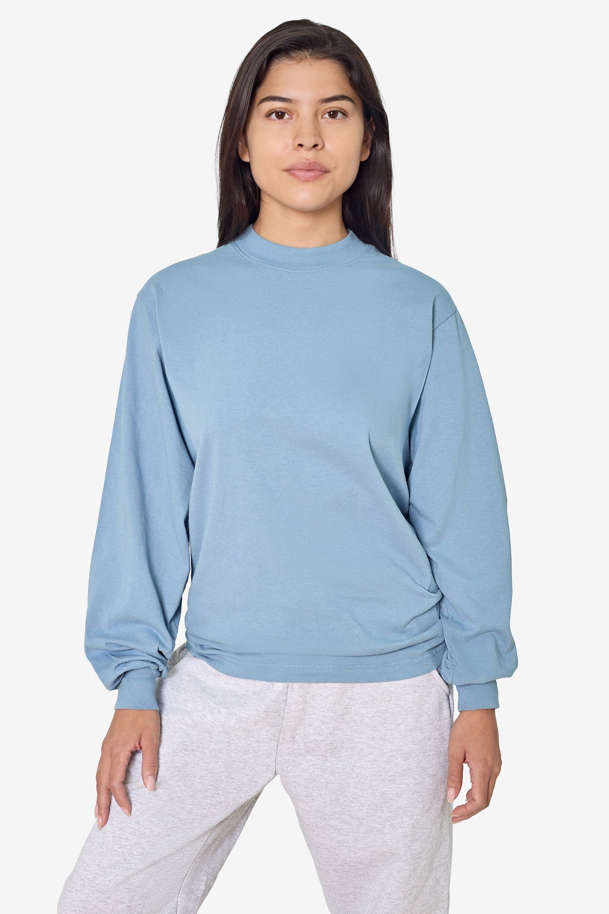 1807GD Unisex - 6.5oz Long Sleeve Garment Dye Crew Neck T-Shirt