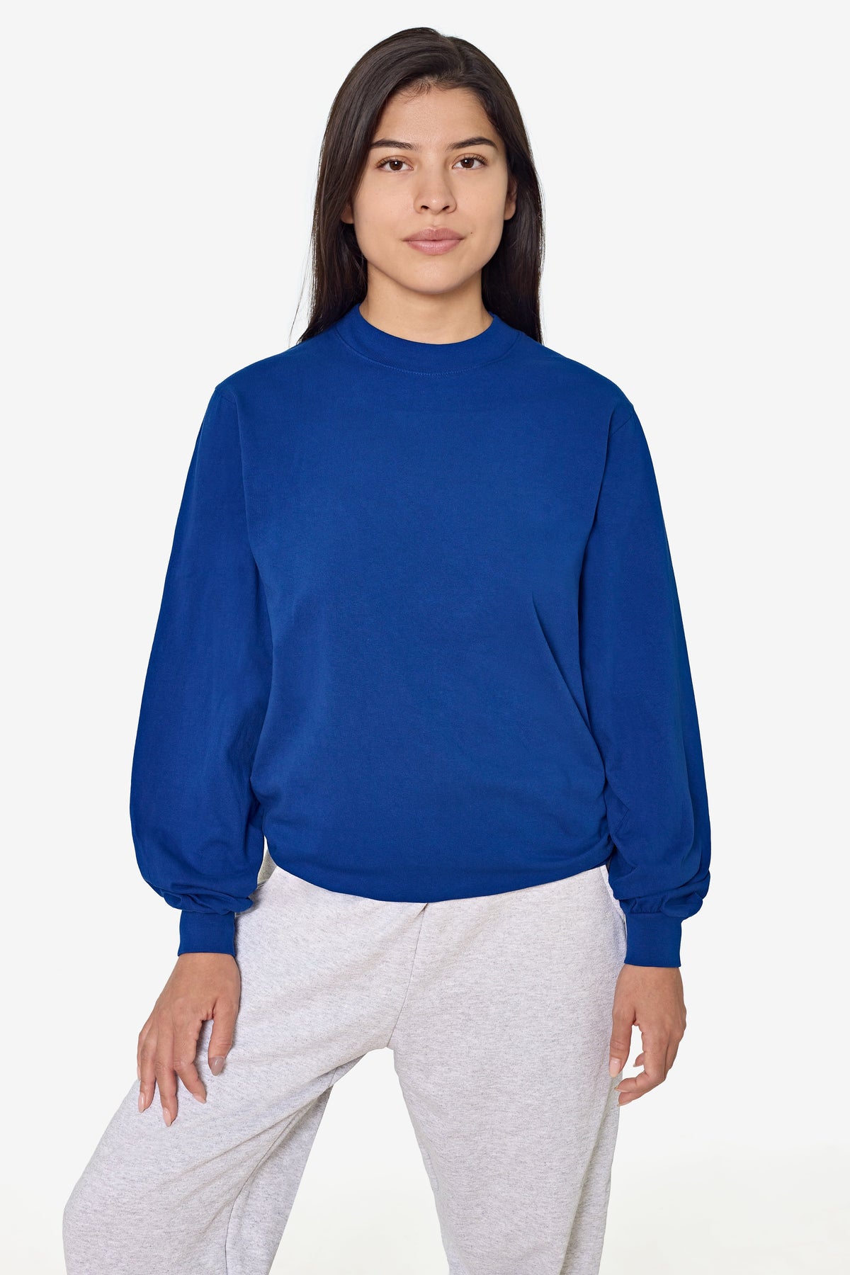 1807GD Unisex - 6.5oz Long Sleeve Garment Dye Crew Neck T-Shirt