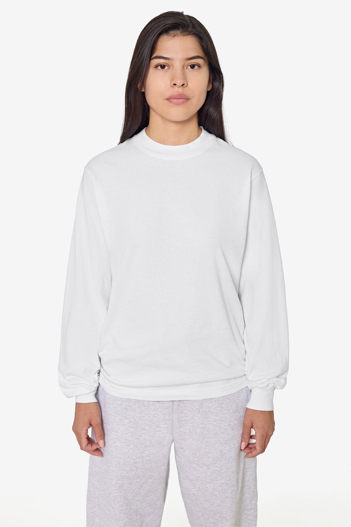 1807GD Unisex - 6.5oz Long Sleeve Garment Dye Crew Neck T-Shirt