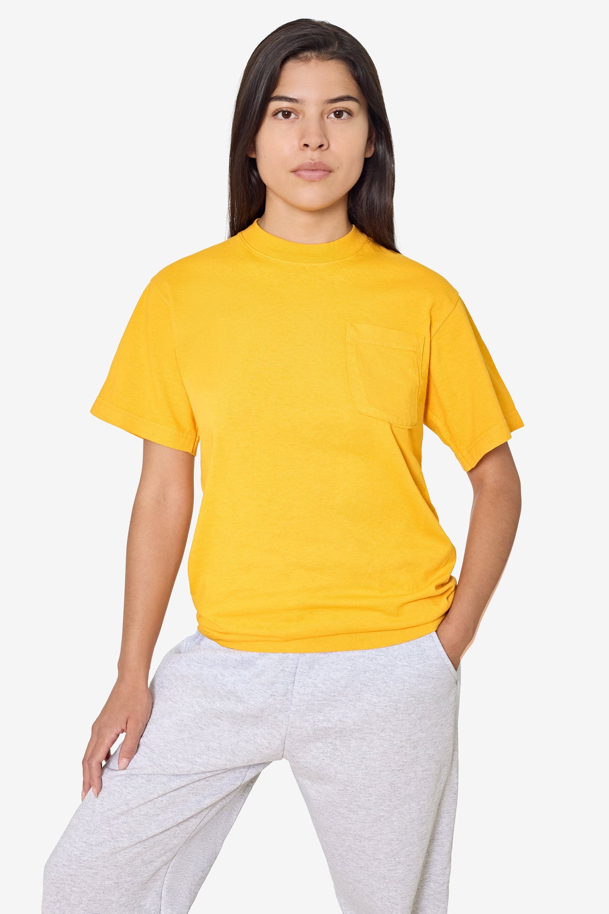 1809GD Unisex - Short Sleeve Garment Dye Pocket T-Shirt