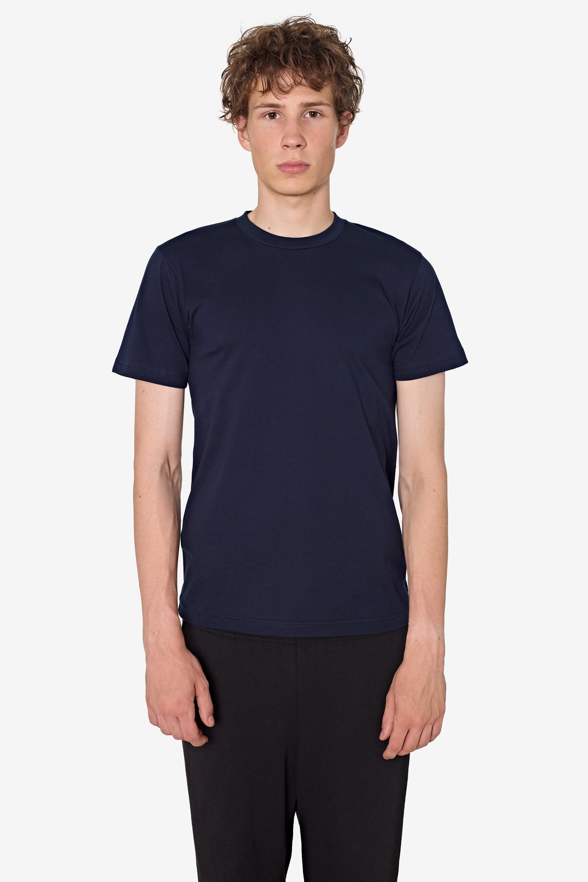 20001 - Fine Jersey Crew Neck T-Shirt