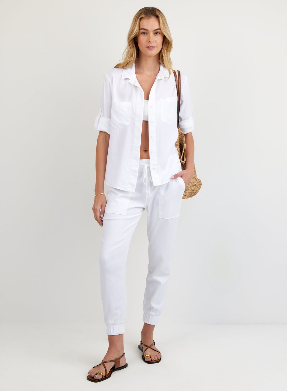 SPLIT BACK BUTTON DOWN
