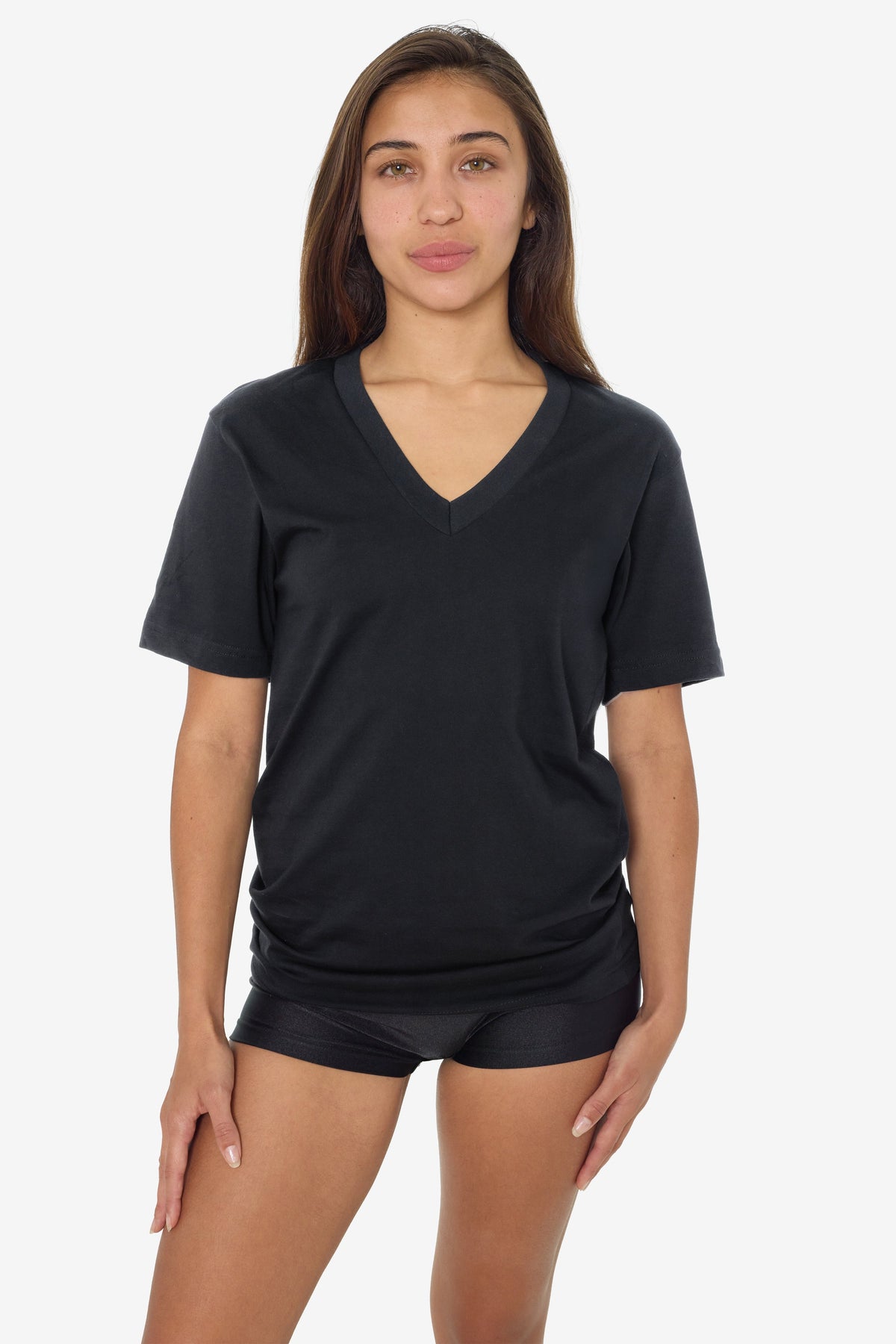 24056 - Fine Jersey V-Neck T-Shirt