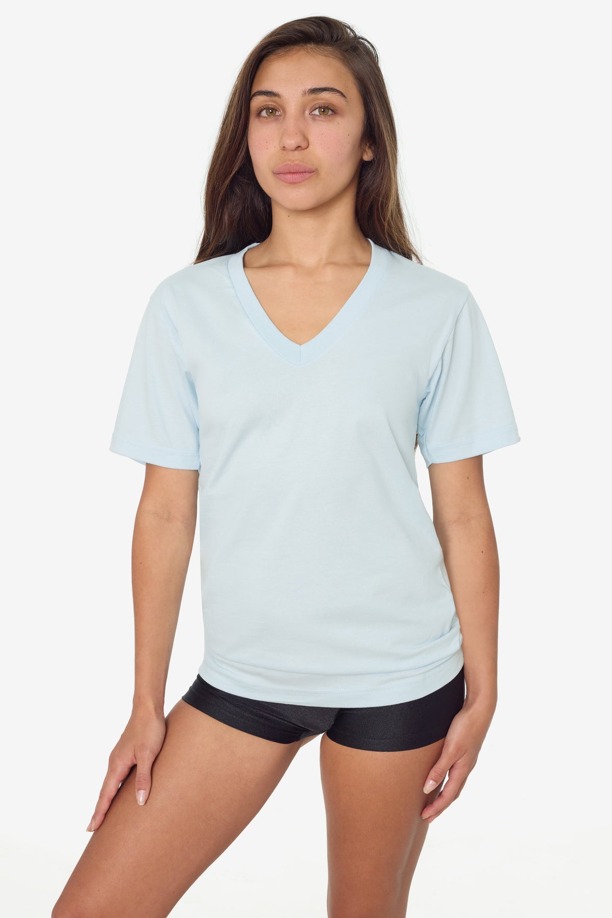 24056 - Fine Jersey V-Neck T-Shirt