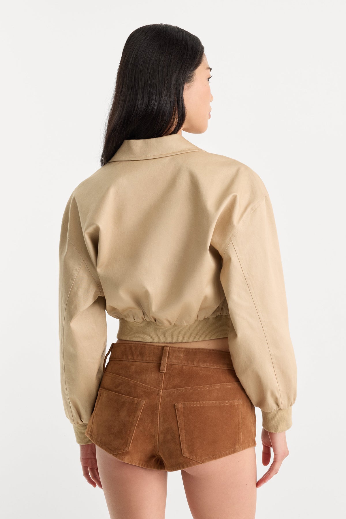 THE TWILL BOMBER JACKET | DUNE MIST