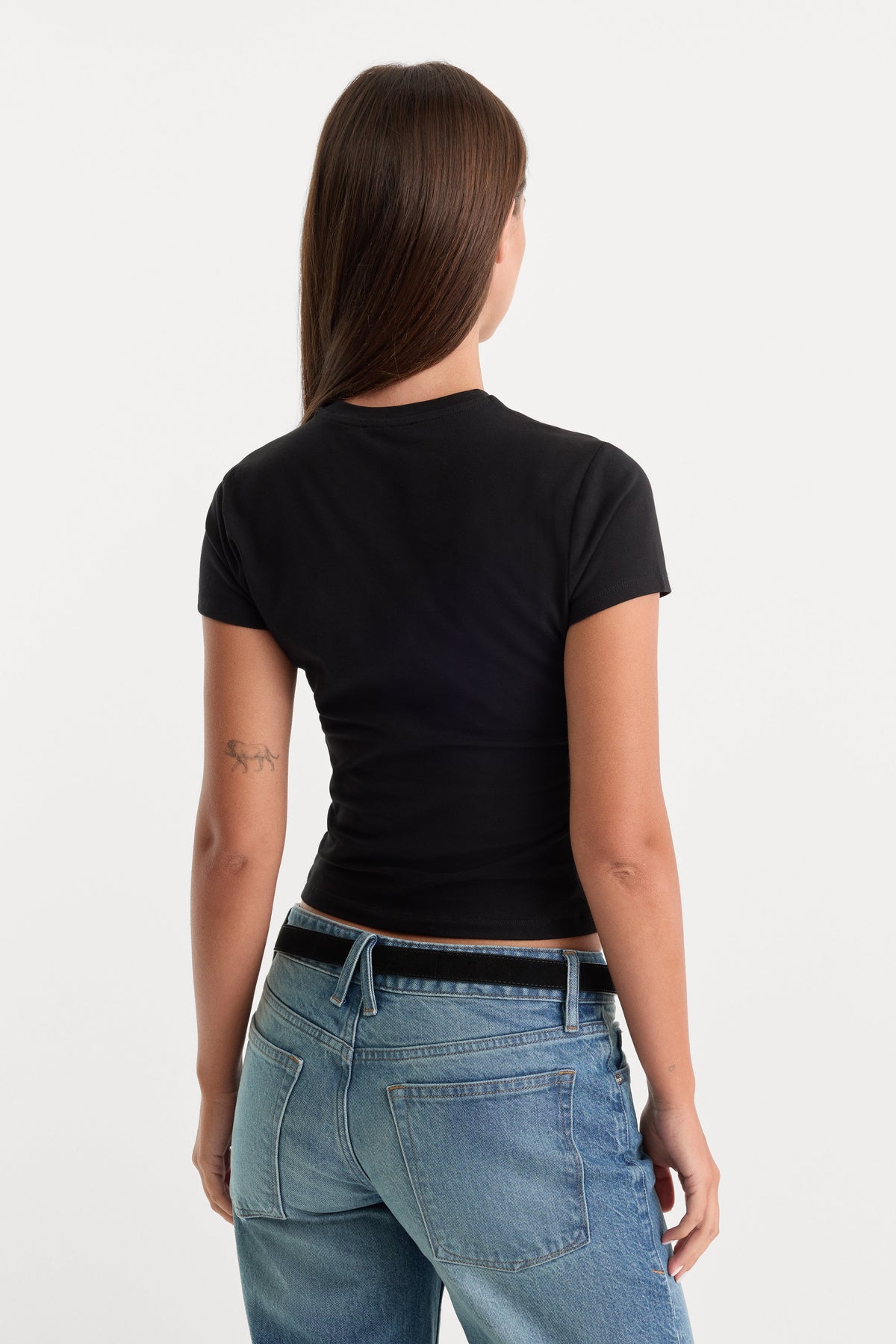 THE BABY TEE | BLACK