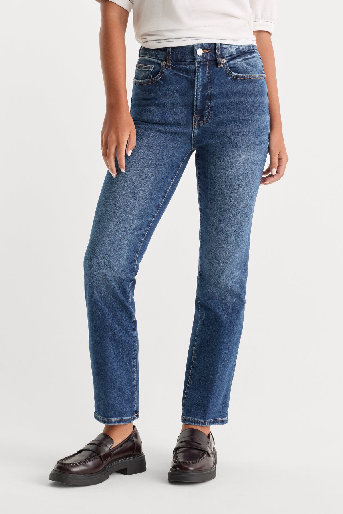 ALWAYS FITS GOOD LEGS STRAIGHT JEANS LONG | INDIGO571
