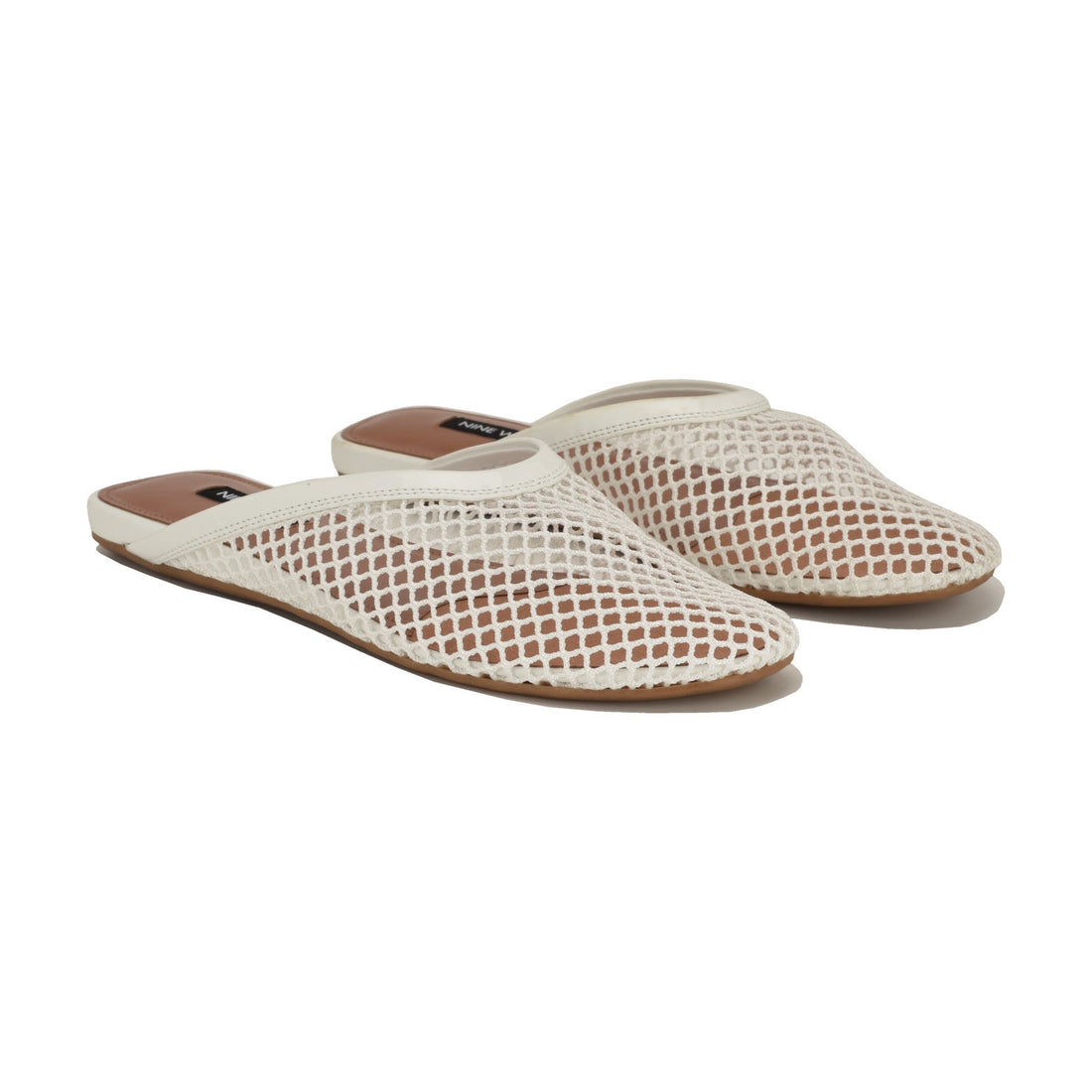 Daniela Flat Mesh Mules