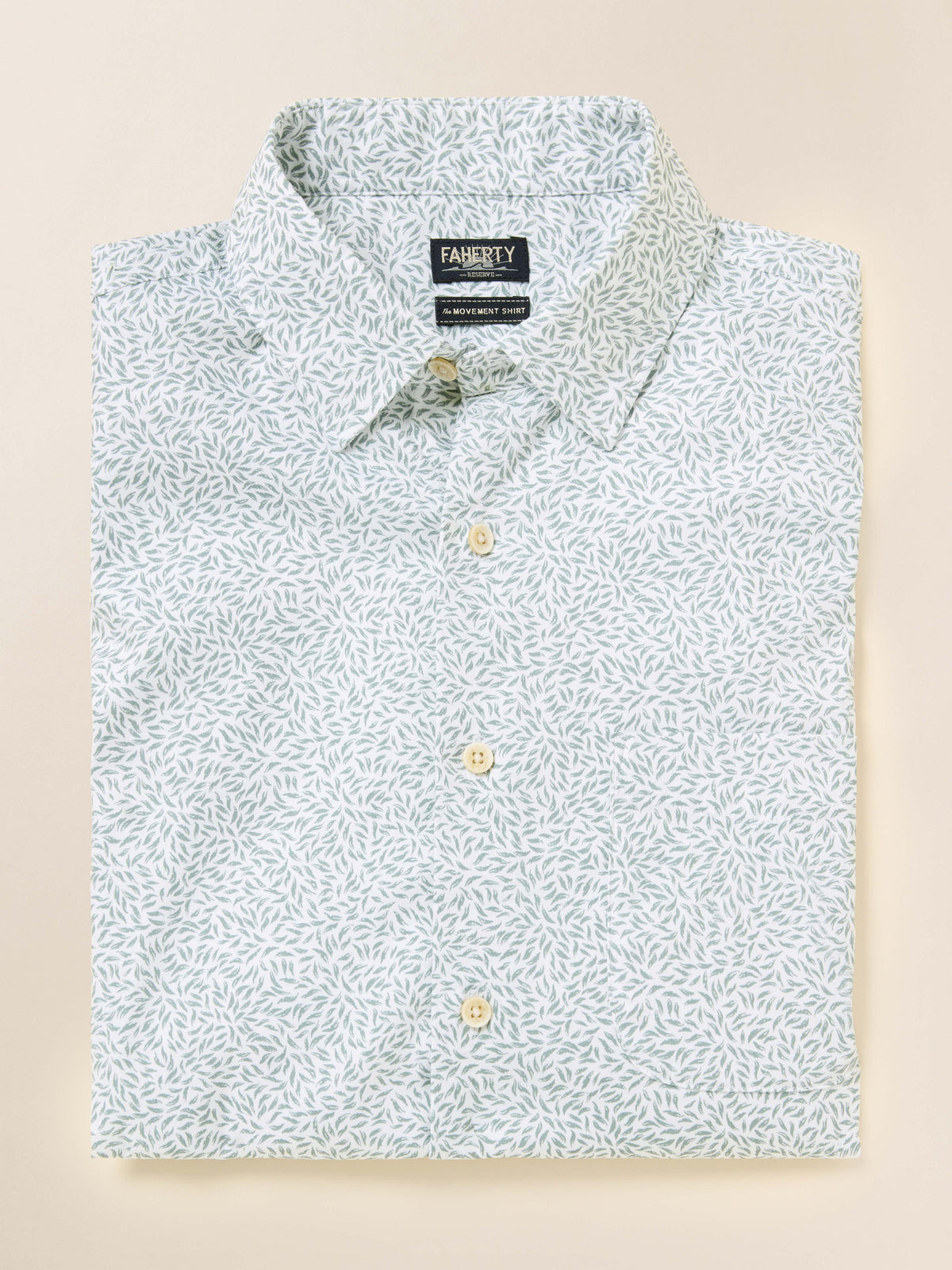 Short-Sleeve Movement Monterey Shirt - Sage Grove Foliage