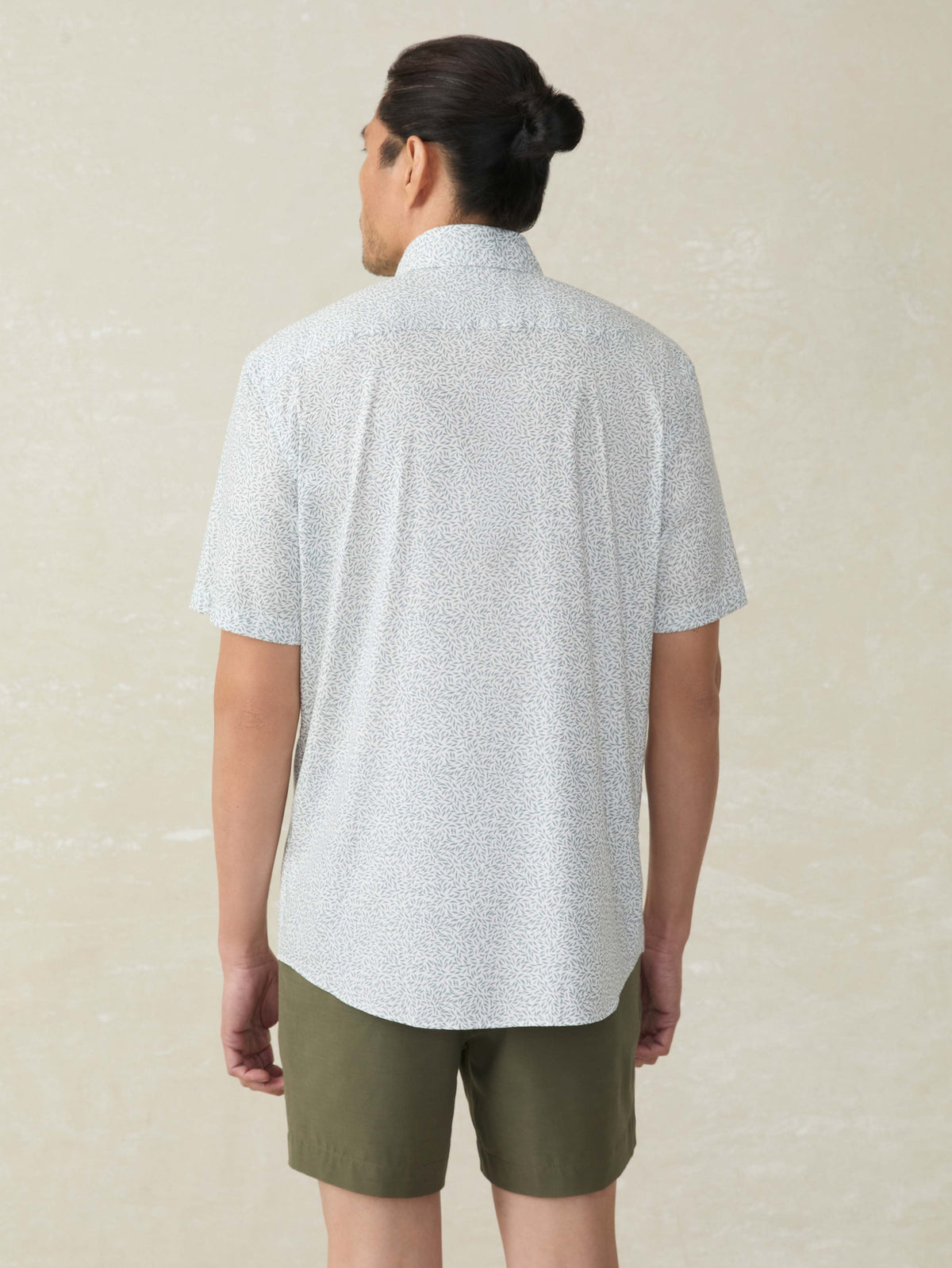 Short-Sleeve Movement Monterey Shirt - Sage Grove Foliage