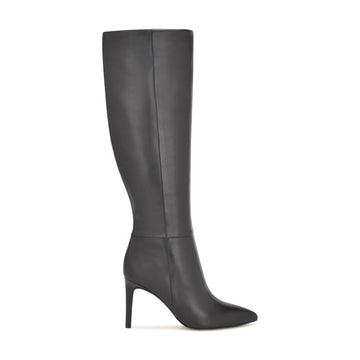 Richy Wide Calf Heeled Boots