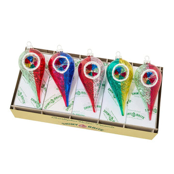 Vv Reflector Tulips Ornament Set of 5