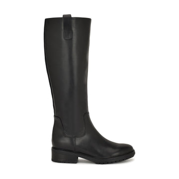 Leigha Wide Calf Lug Sole Boots