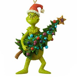 Grinch Holding Tree Ornament