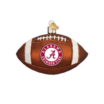 Alabama Crimson Tide Football Ornament
