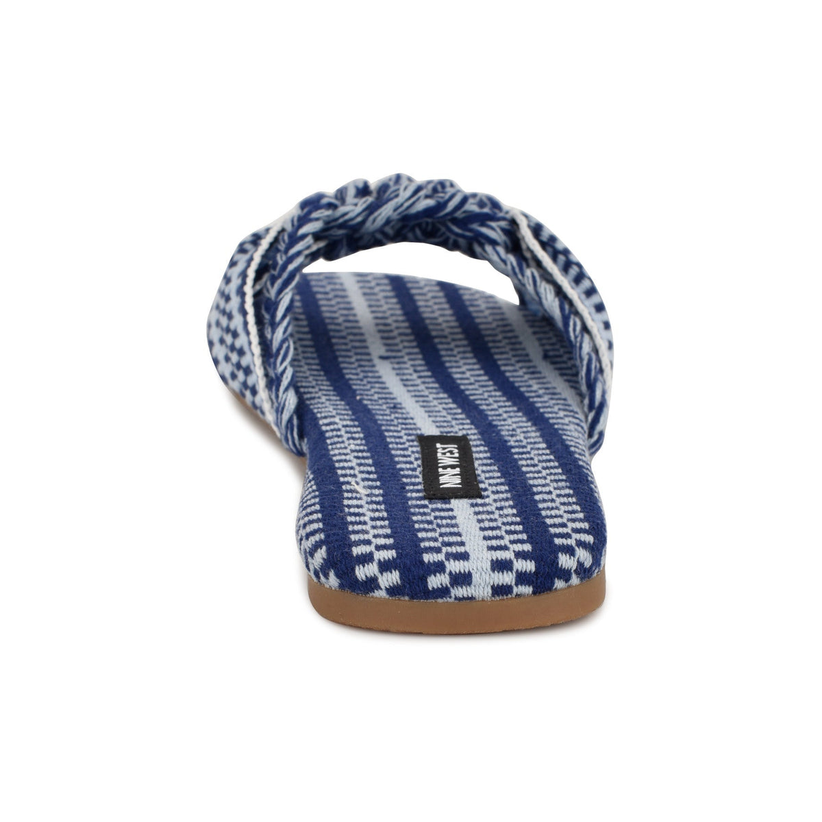 Lalta Knotted Flat Slide Sandals