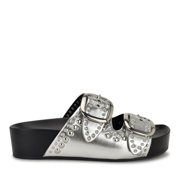 Flinne Studded Footbed Sandals