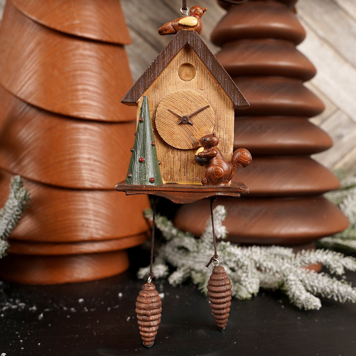 Cuckoo Clock House Christmas Ornament