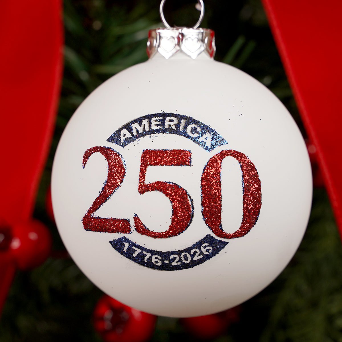 America 250 Birthday Celebration Ornament