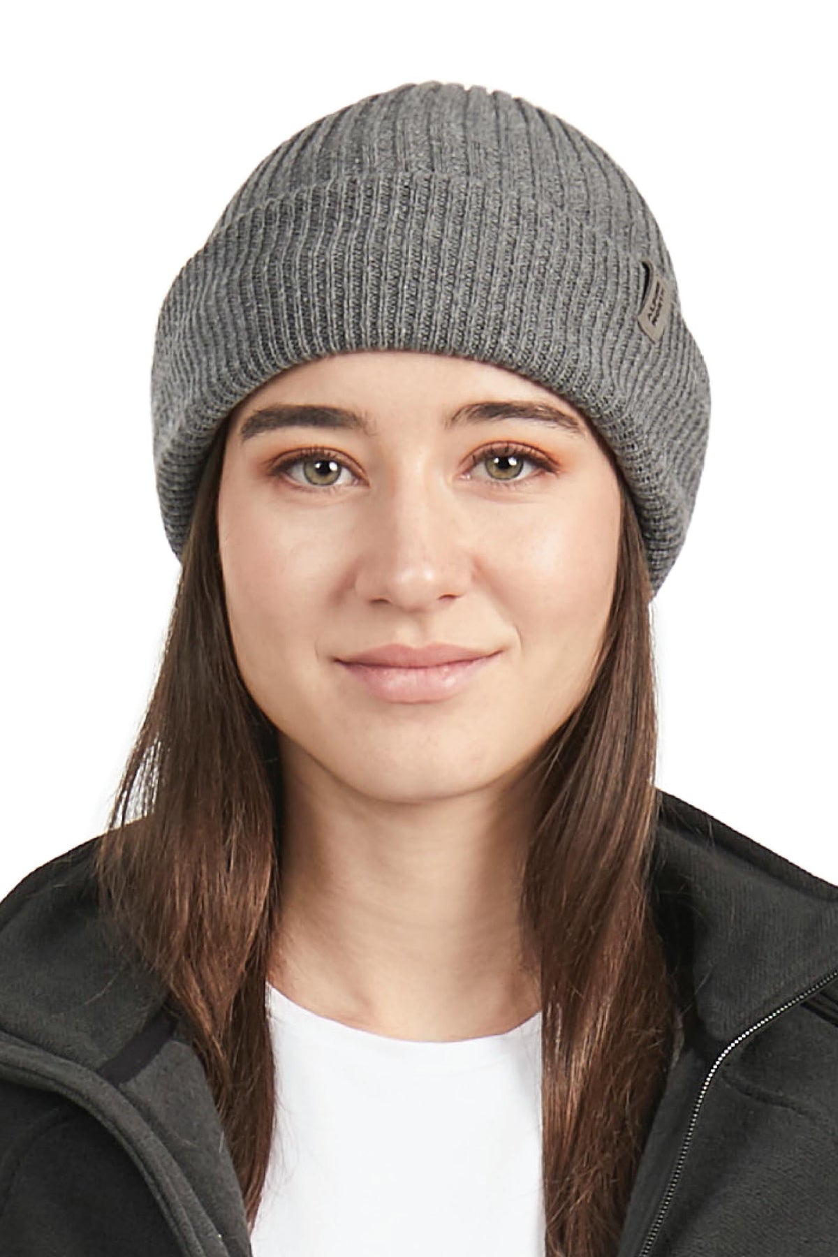 MUSKOKA | UNISEX CUFF BEANIE, HEATHER GREY