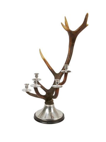 5 Candle Antler Candelabra