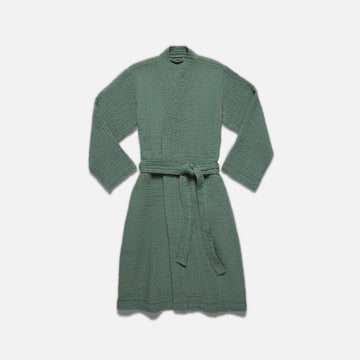 Breezeweave Crinkle Cotton Robe - Last Call