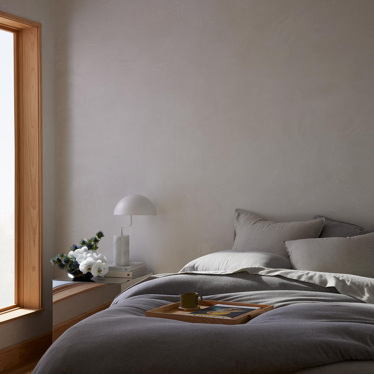Heathered Cashmere Duvet Cover