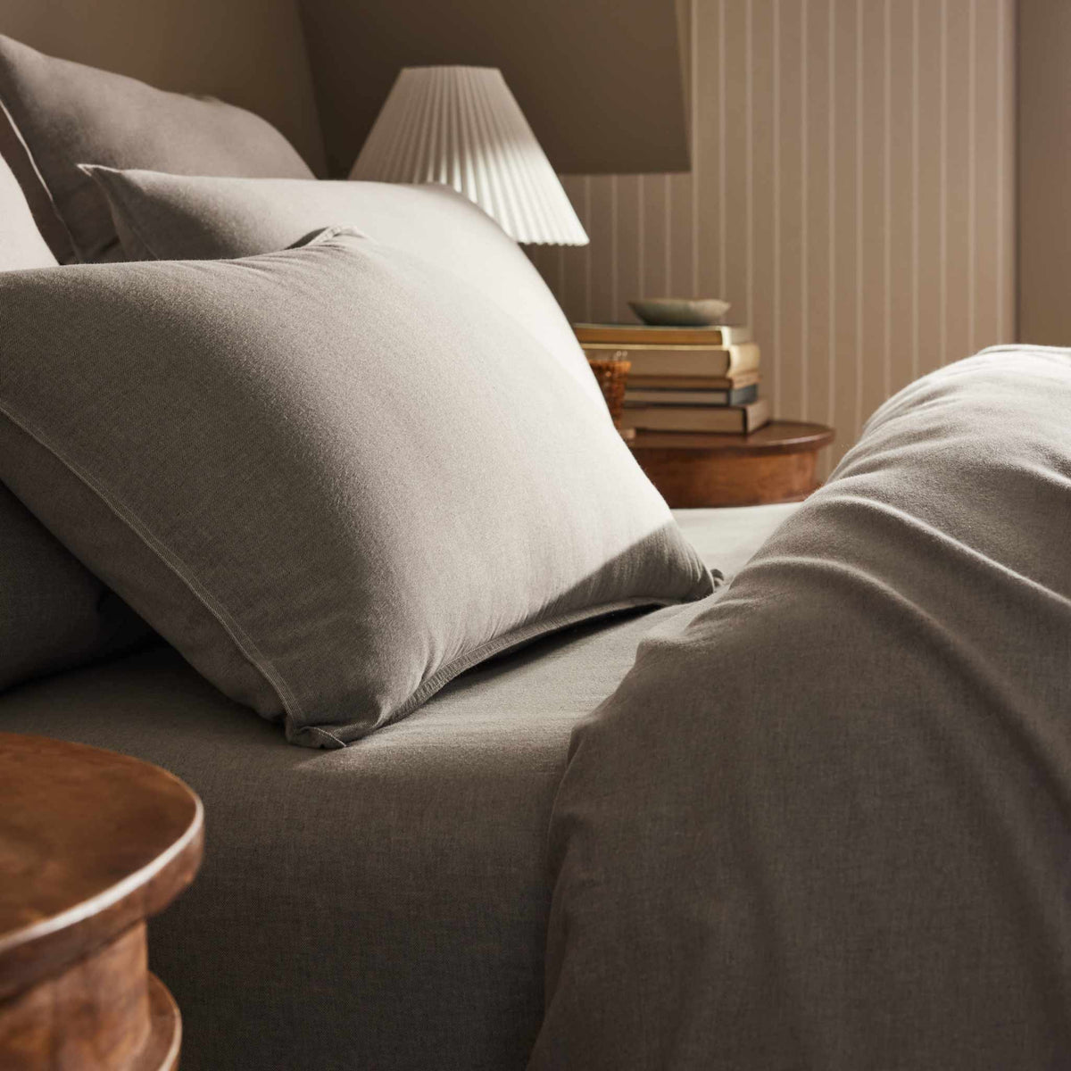Heathered Cashmere Pillowcase Set