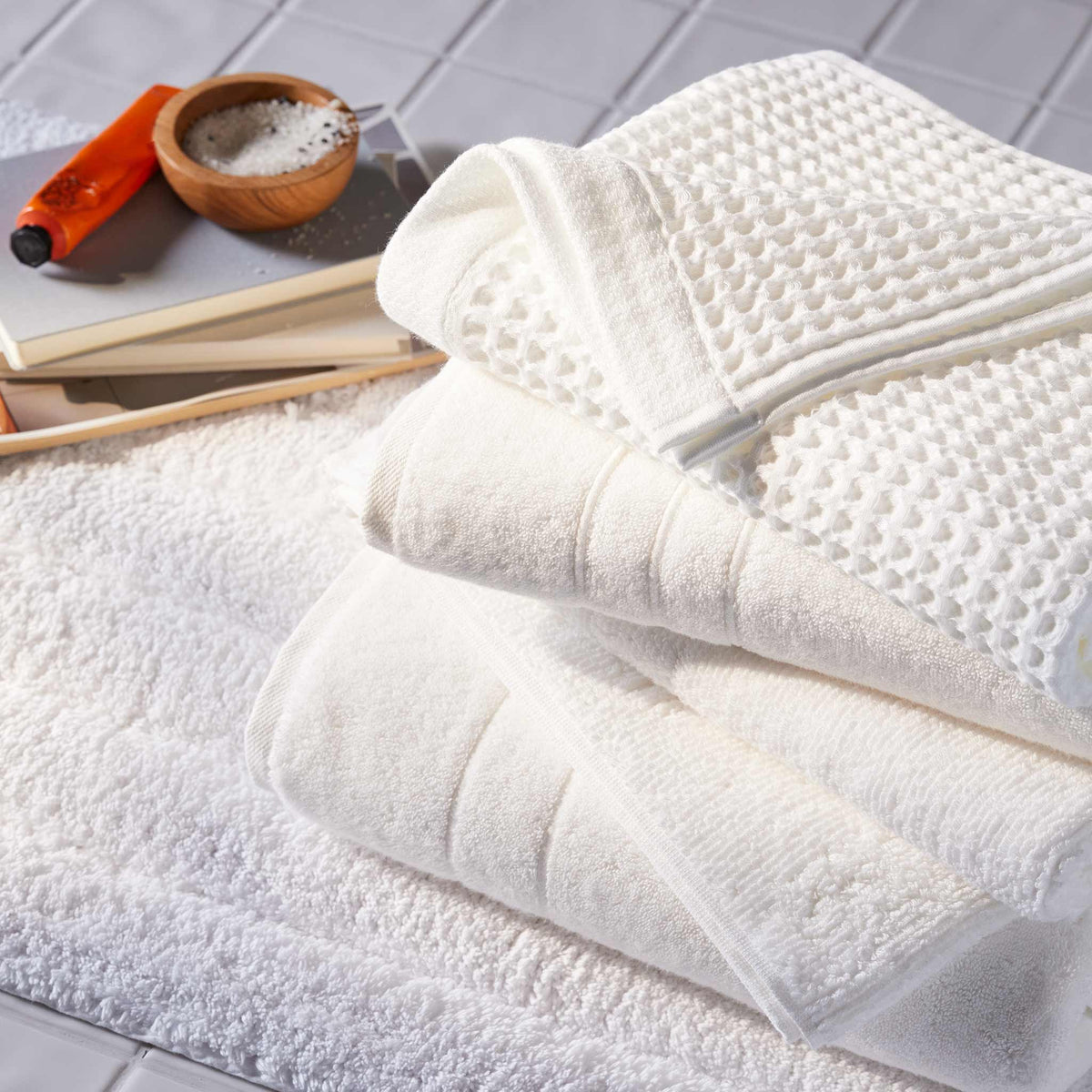 Dreamweave Waffle Bath Sheets Set of 2 - Last Call