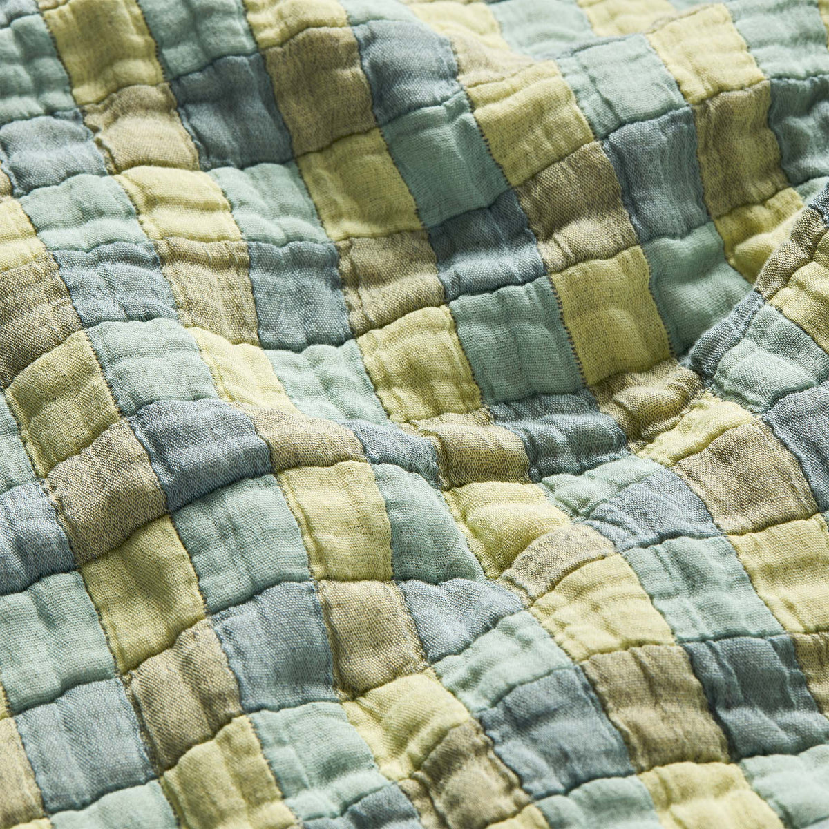 Breezeweave Cotton Gingham Bed Blanket - Last Call