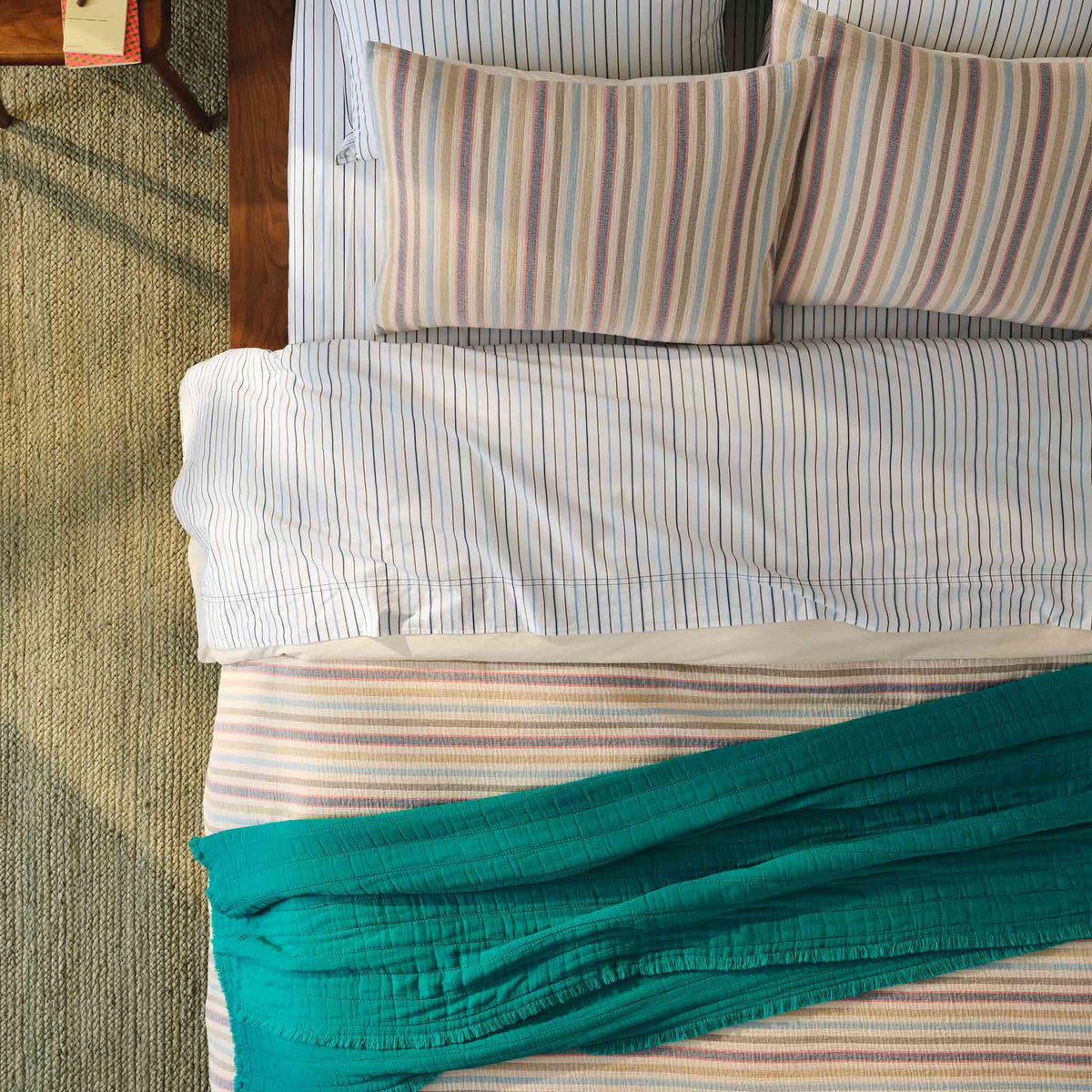 Sunwashed Stripe Duvet Cover - Last Call