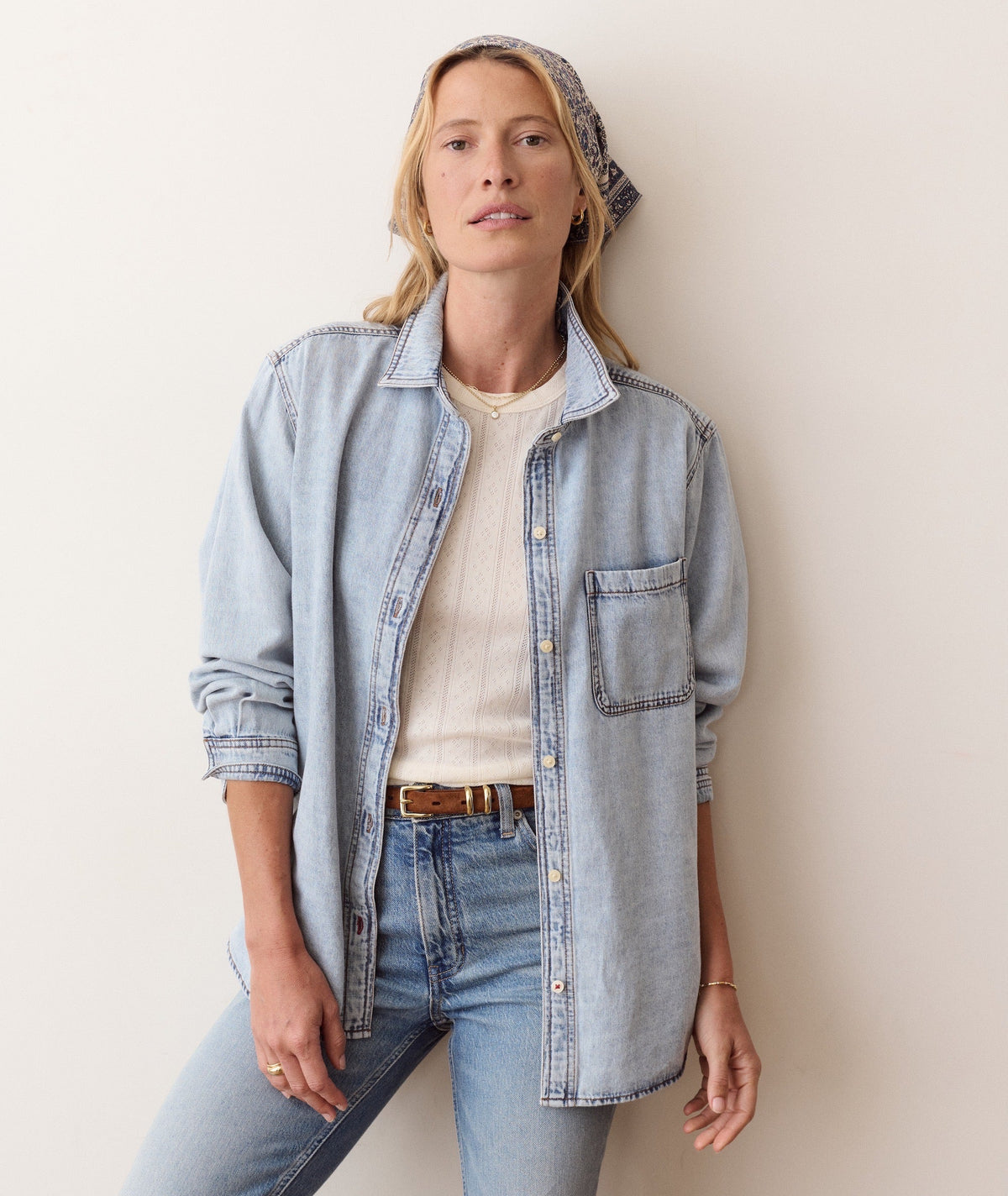 Jane Relaxed Denim Shirt